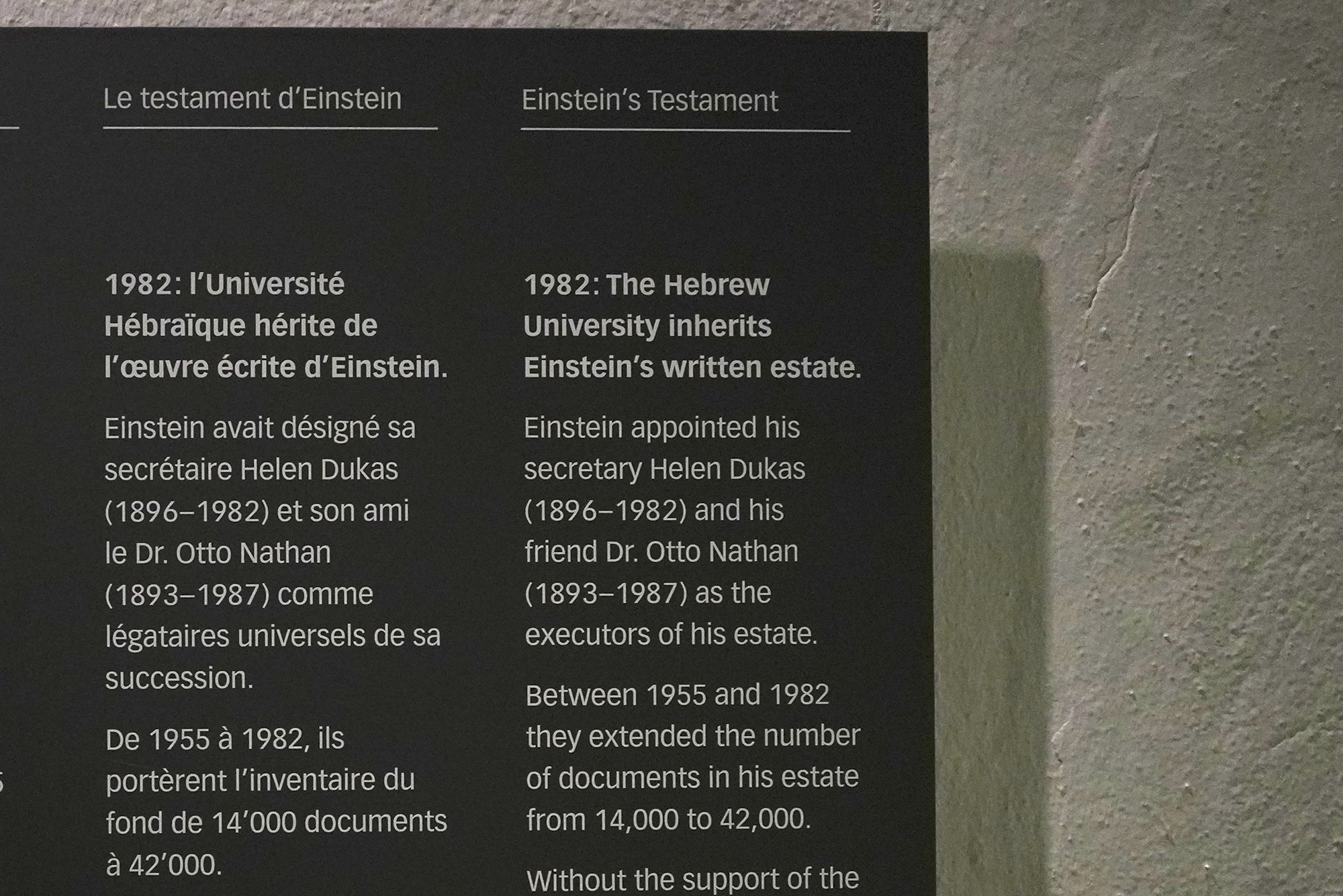 Bernisches Historisches Museum – Einstein II (150)