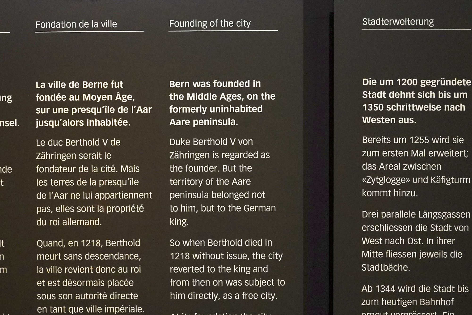 Bernisches Historisches Museum – History of Bern (116) Bernisches Historisches Museum – History of Bern (116)