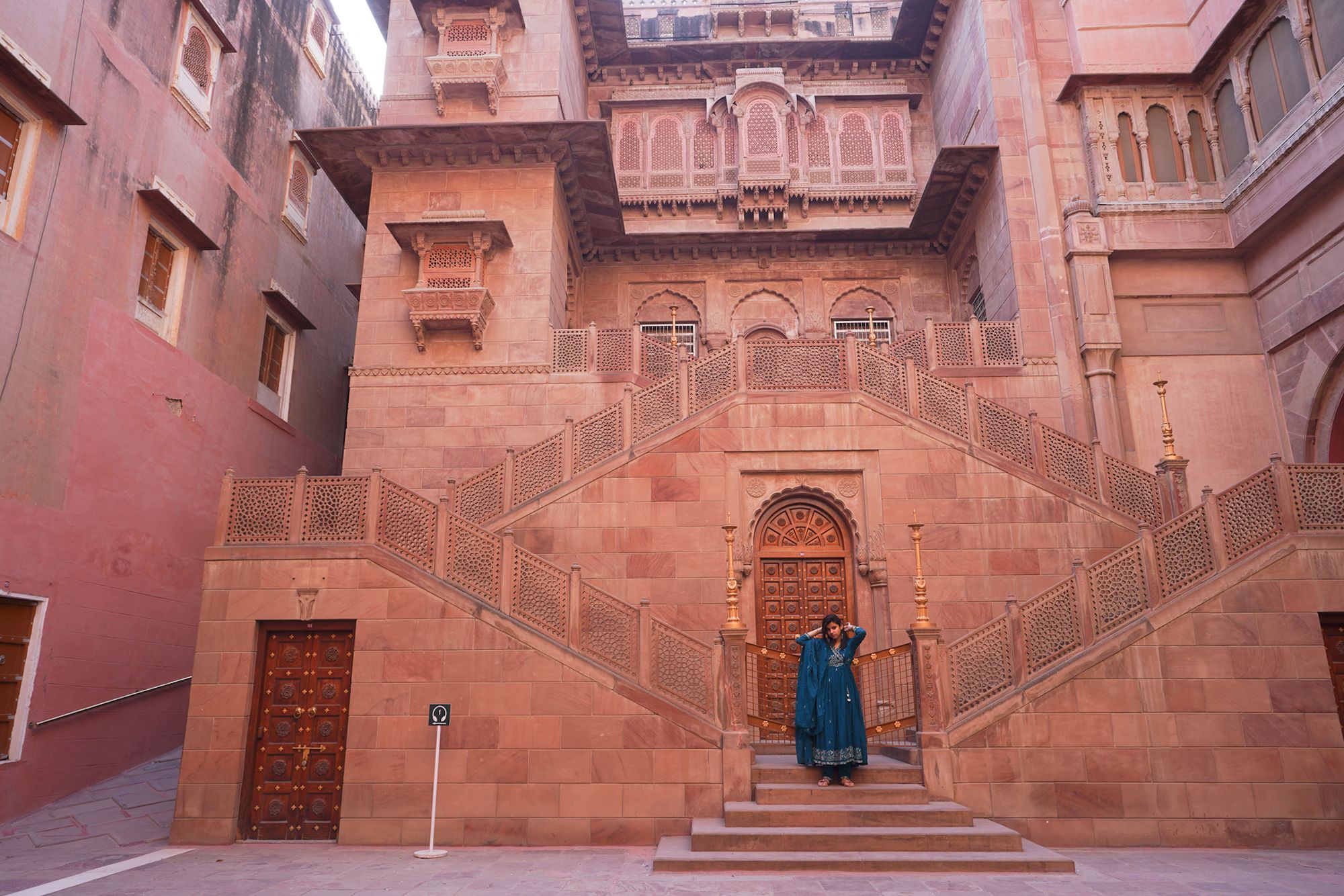 Bikaner, Junagarth Palace and Rampuria Haveli, Bikaner, India