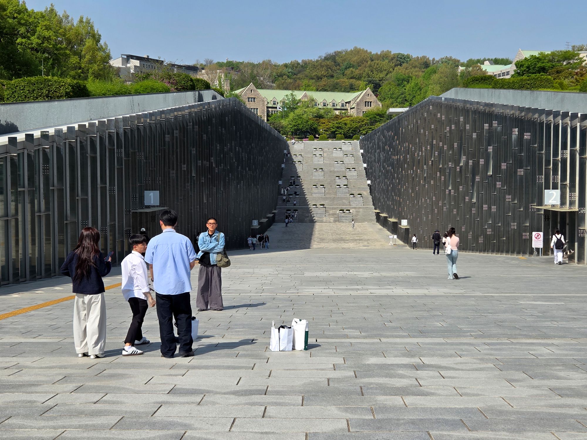 Ewha Womans University and Noryangjin Fisheries Wholesale Market, Seoul, South Korea