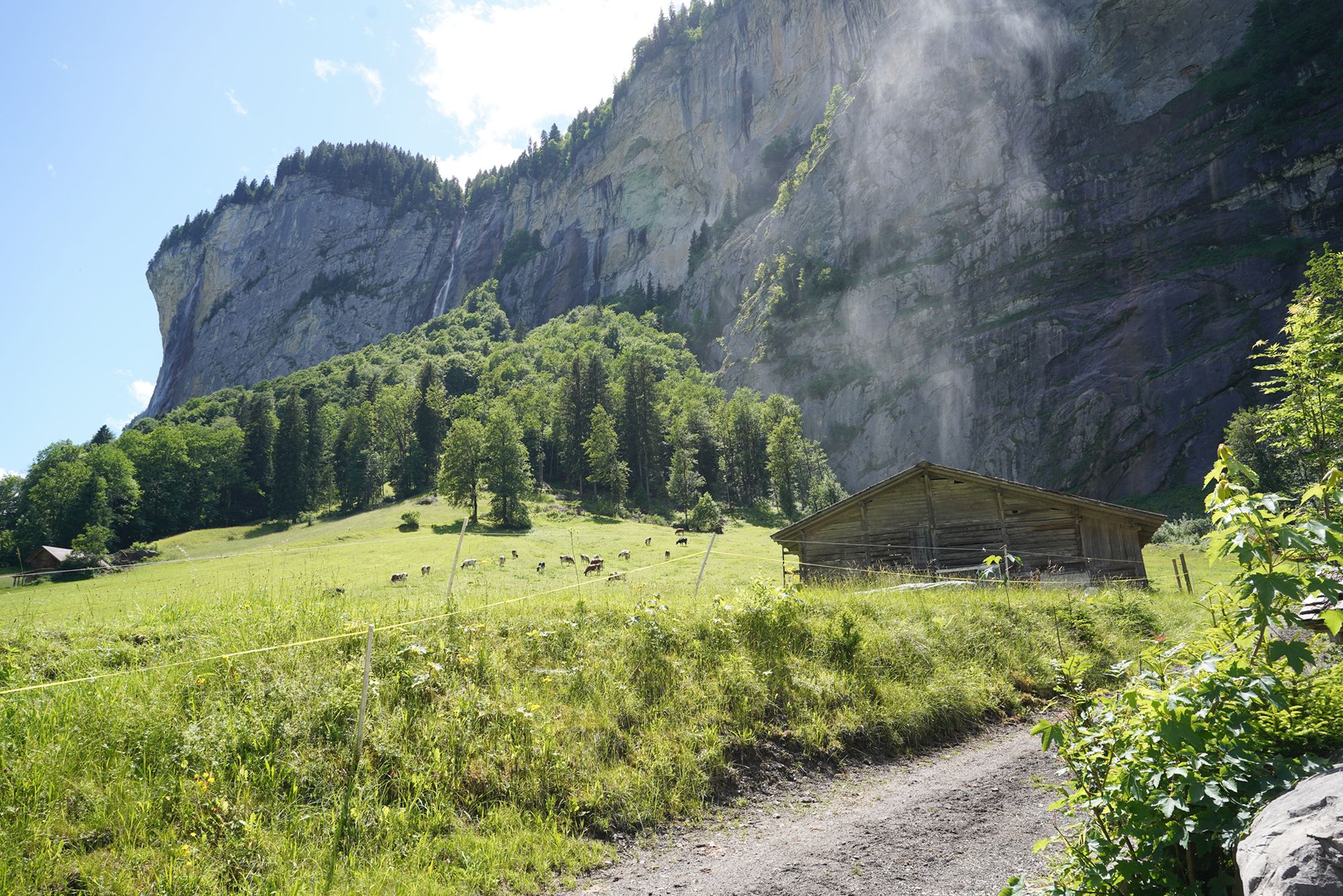 Hike Down to Lauterbrunnen (180) Hike Down to Lauterbrunnen (180)