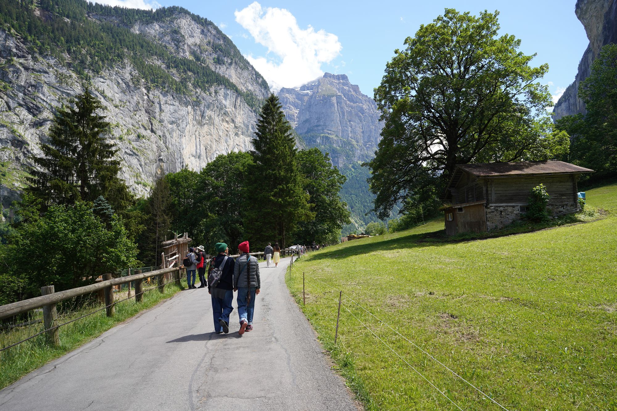 Hike Down to Lauterbrunnen (187) Hike Down to Lauterbrunnen (187)