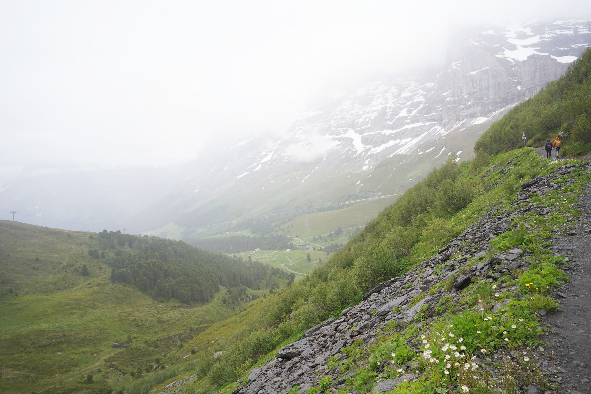 Hike Männlichen to Kleine Scheidegg (121) Hike Männlichen to Kleine Scheidegg (121)