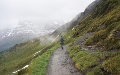 Hike Männlichen to Kleine Scheidegg, Lauterbrunnen, Switzerland