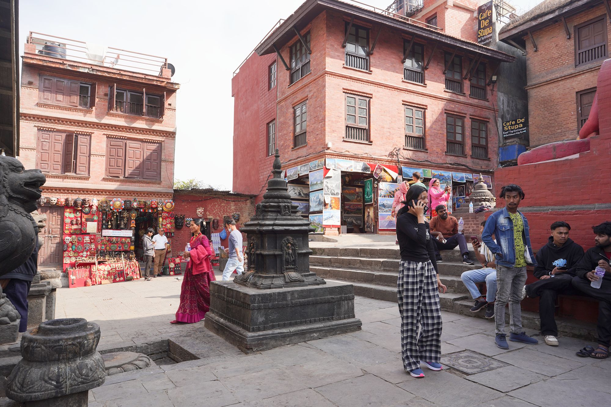 Kathmandu, Swayambhu Mahachaitya (11) Kathmandu, Swayambhu Mahachaitya (11)