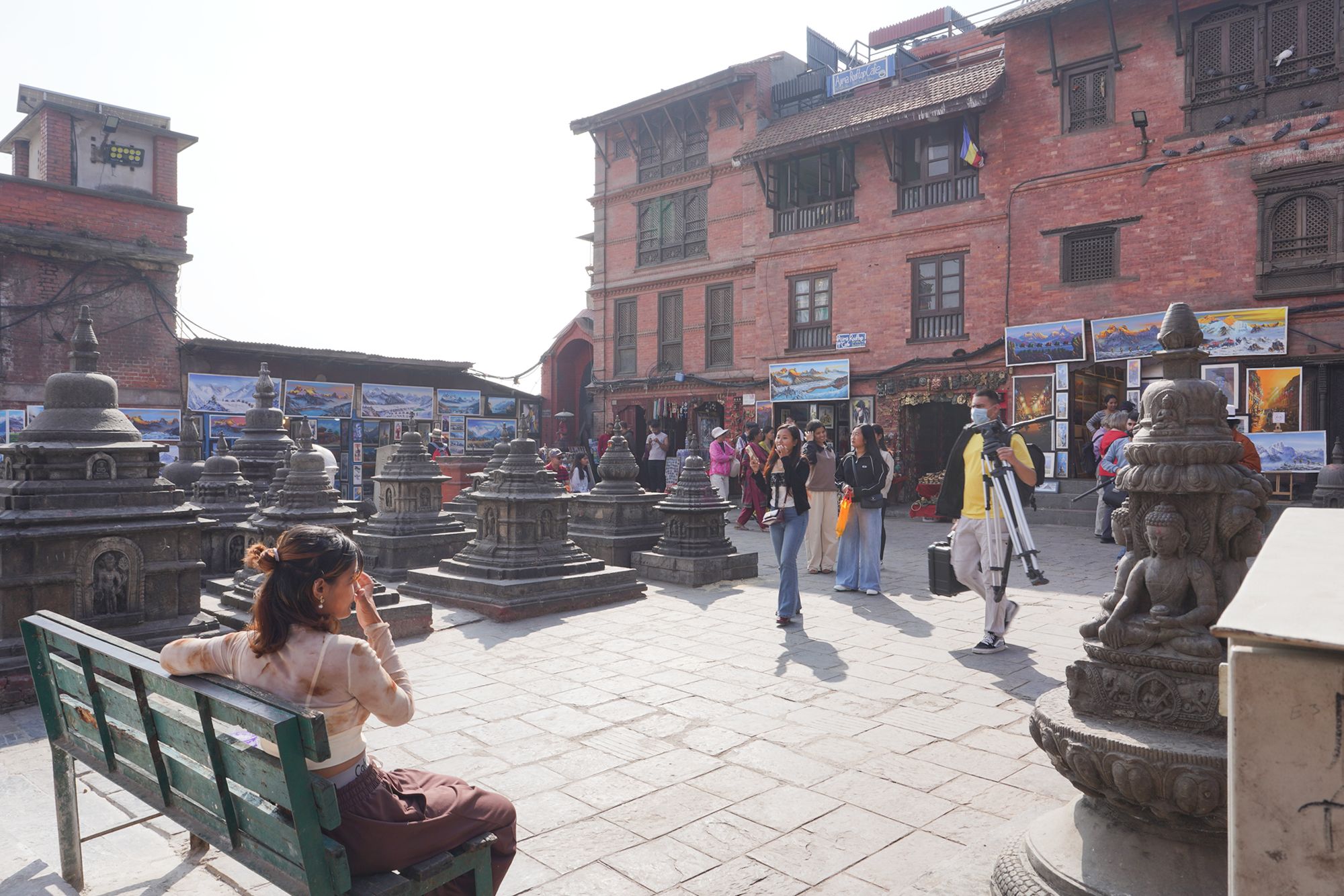 Kathmandu, Swayambhu Mahachaitya (18) Kathmandu, Swayambhu Mahachaitya (18)