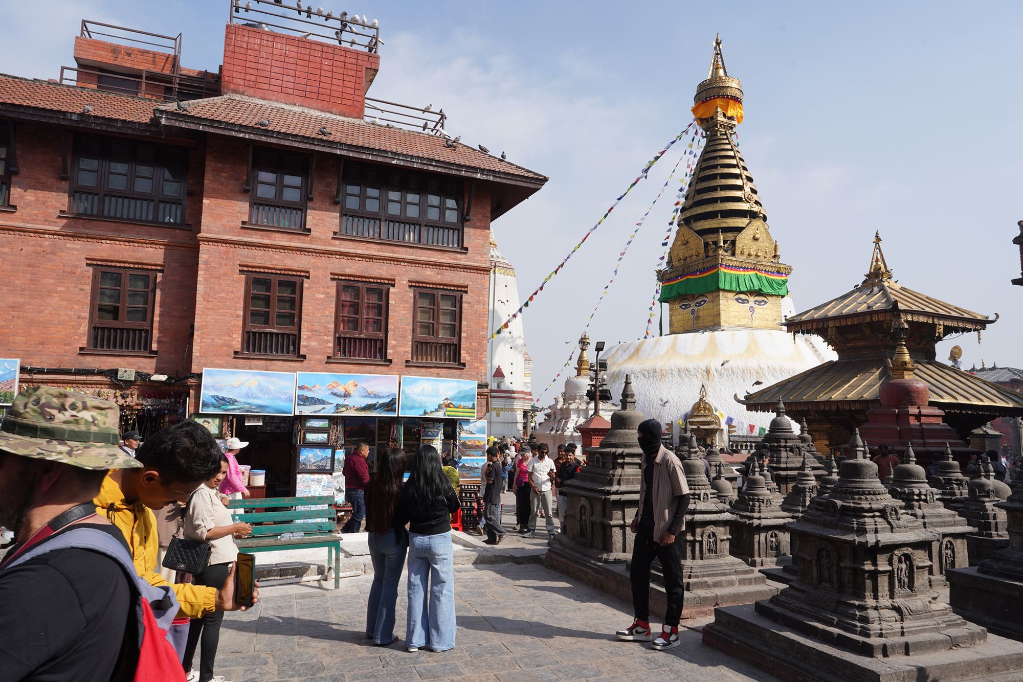 Kathmandu, Swayambhu Mahachaitya (19) Kathmandu, Swayambhu Mahachaitya (19)