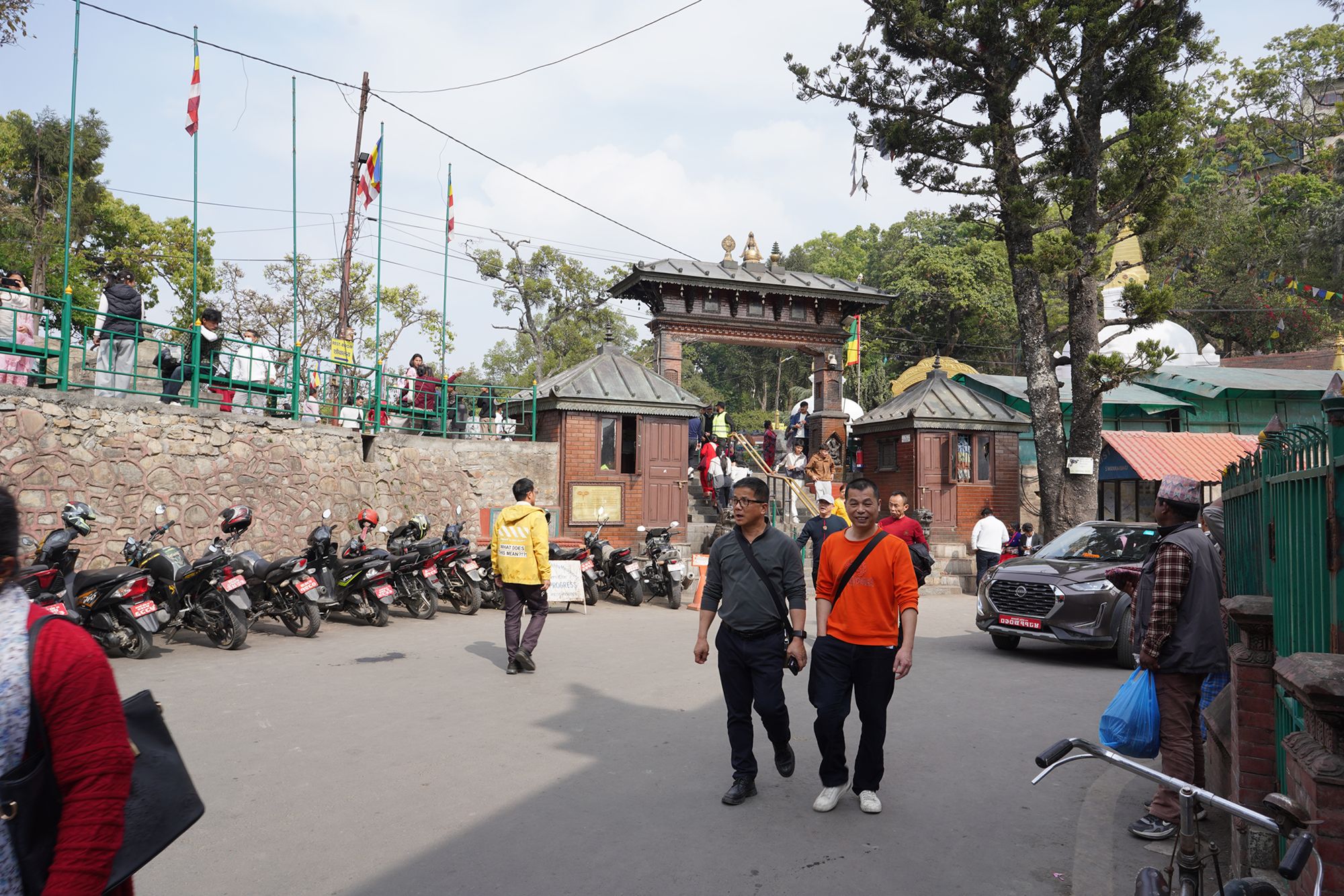 Kathmandu, Swayambhu Mahachaitya (2) Kathmandu, Swayambhu Mahachaitya (2)