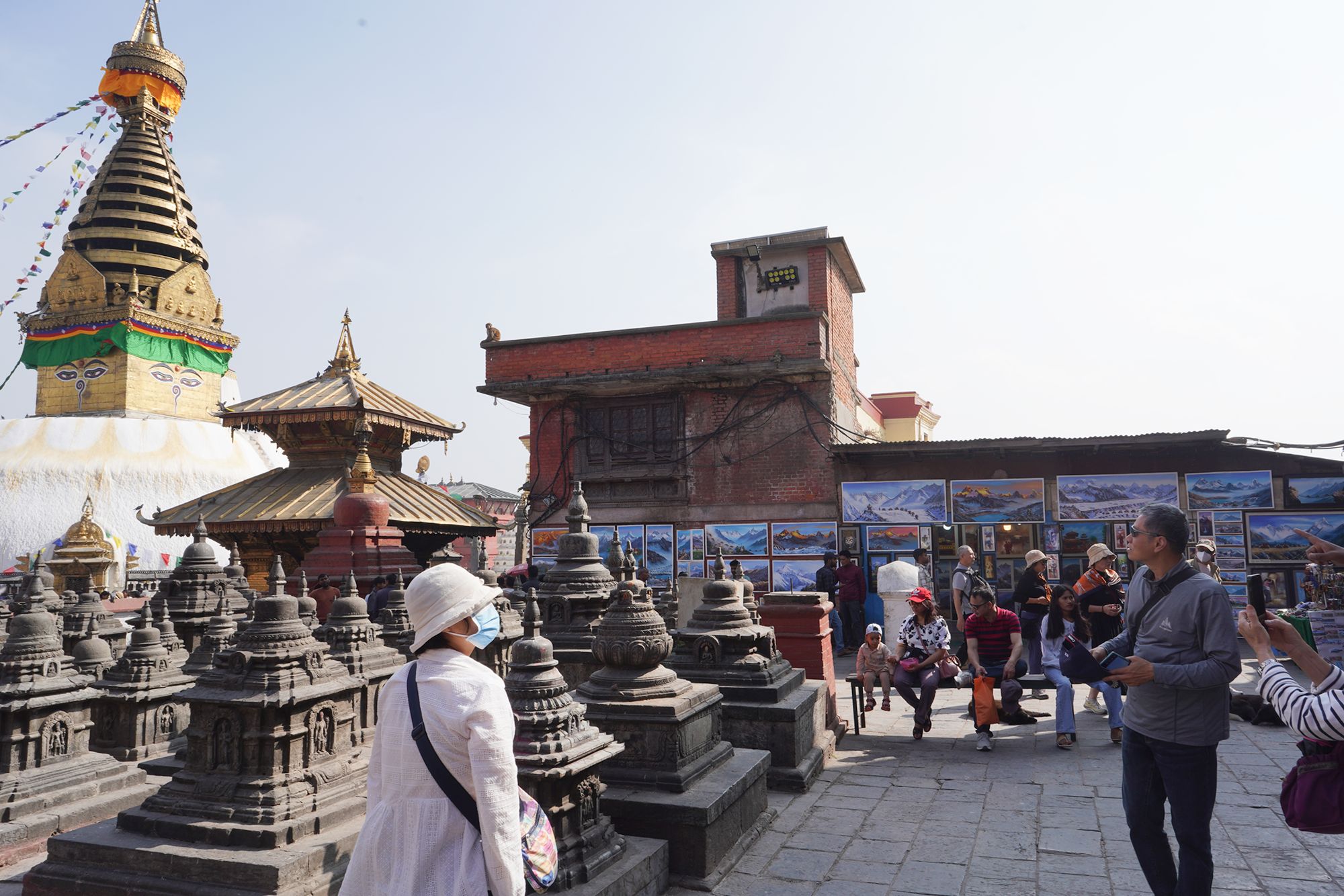 Kathmandu, Swayambhu Mahachaitya (21) Kathmandu, Swayambhu Mahachaitya (21)