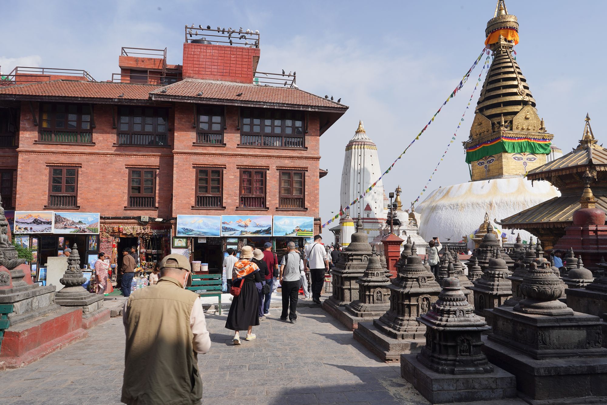 Kathmandu, Swayambhu Mahachaitya (23) Kathmandu, Swayambhu Mahachaitya (23)