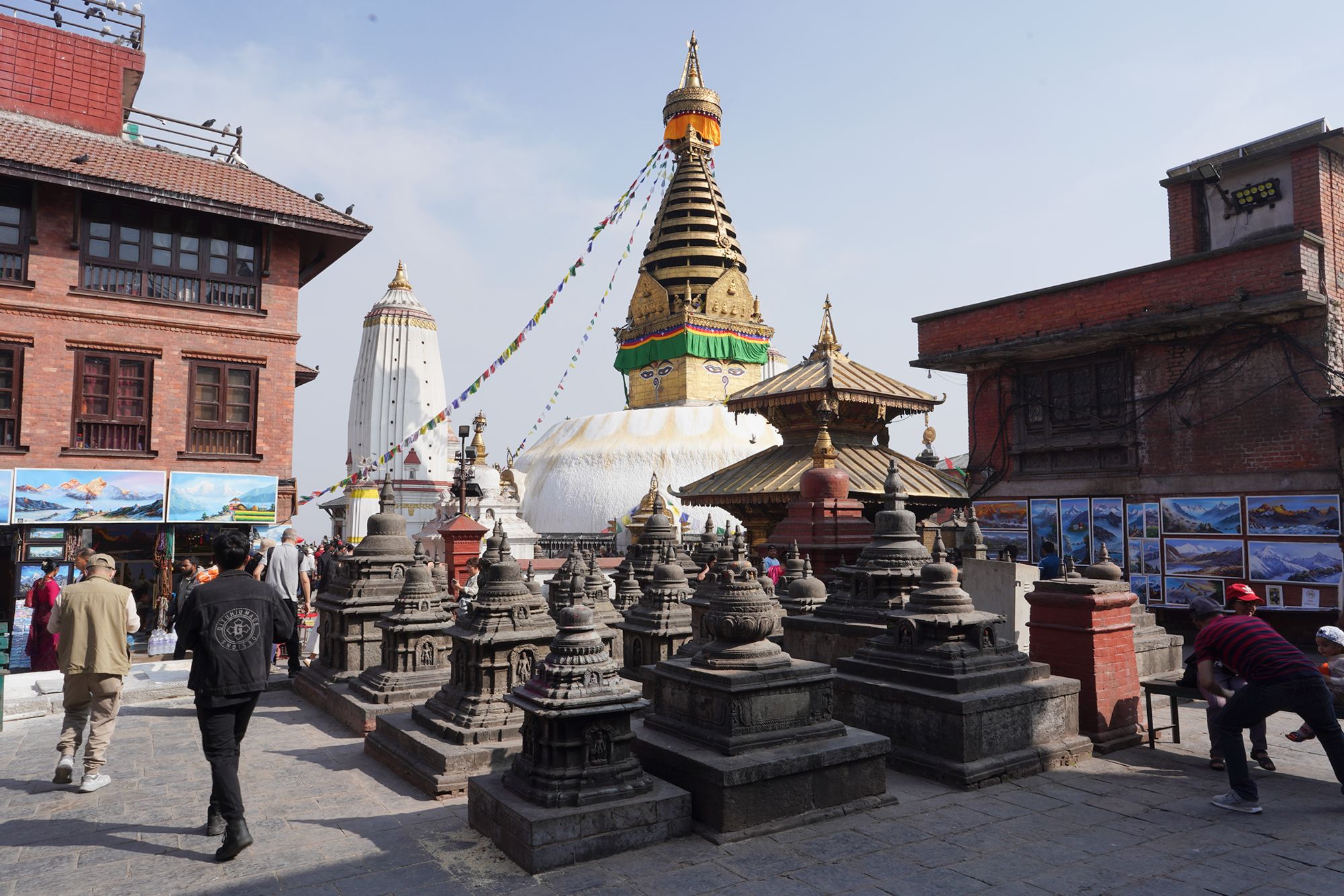 Kathmandu, Swayambhu Mahachaitya (24) Kathmandu, Swayambhu Mahachaitya (24)