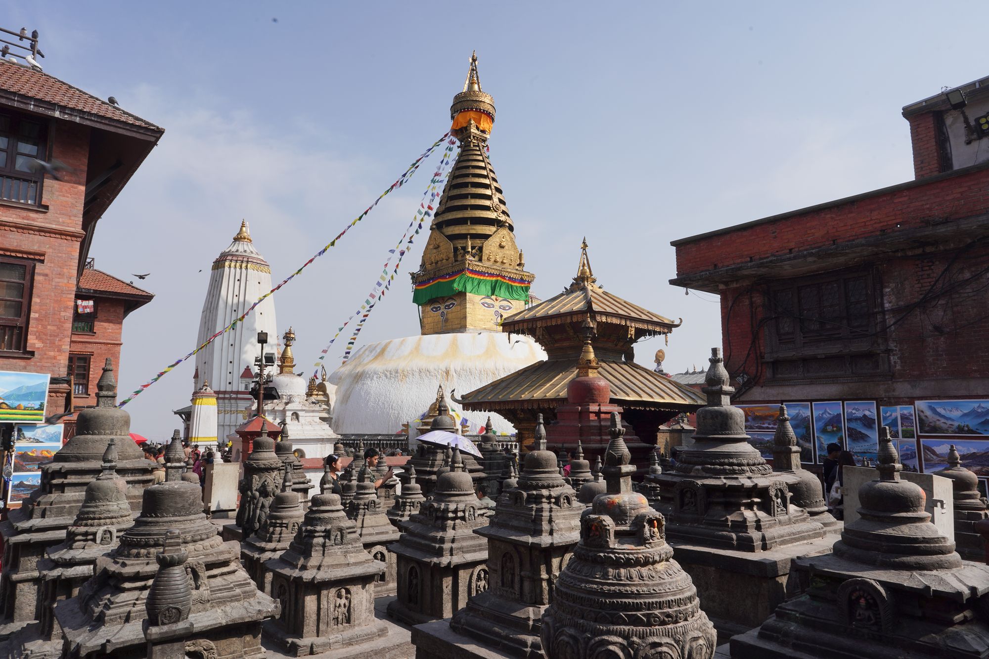 Kathmandu, Swayambhu Mahachaitya (27) Kathmandu, Swayambhu Mahachaitya (27)