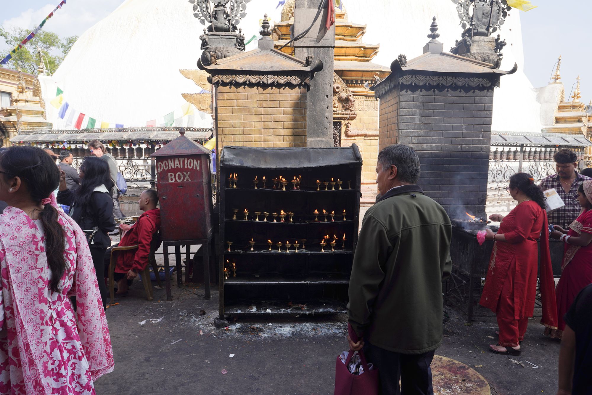 Kathmandu, Swayambhu Mahachaitya (34) Kathmandu, Swayambhu Mahachaitya (34)
