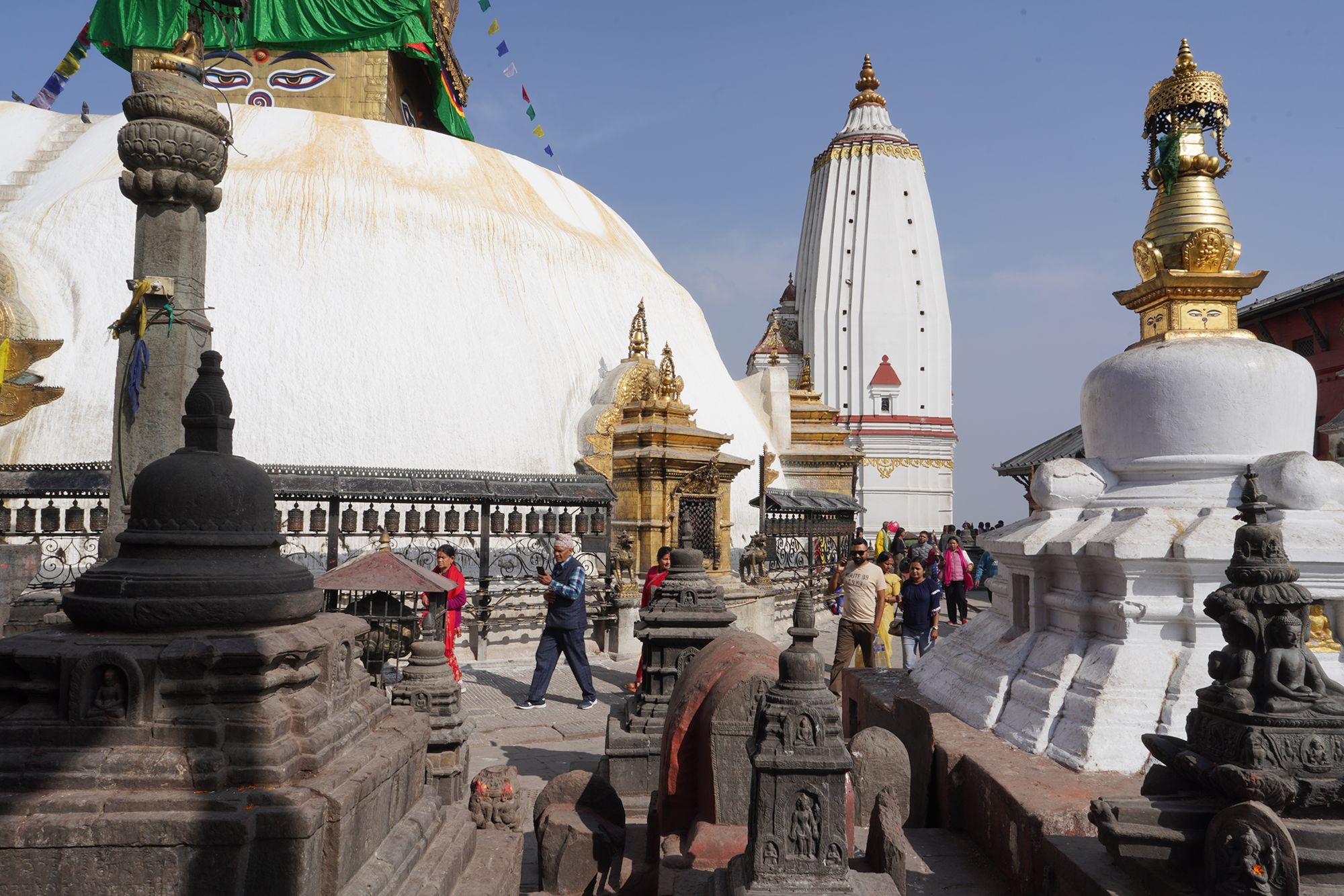 Kathmandu, Swayambhu Mahachaitya (41) Kathmandu, Swayambhu Mahachaitya (41)