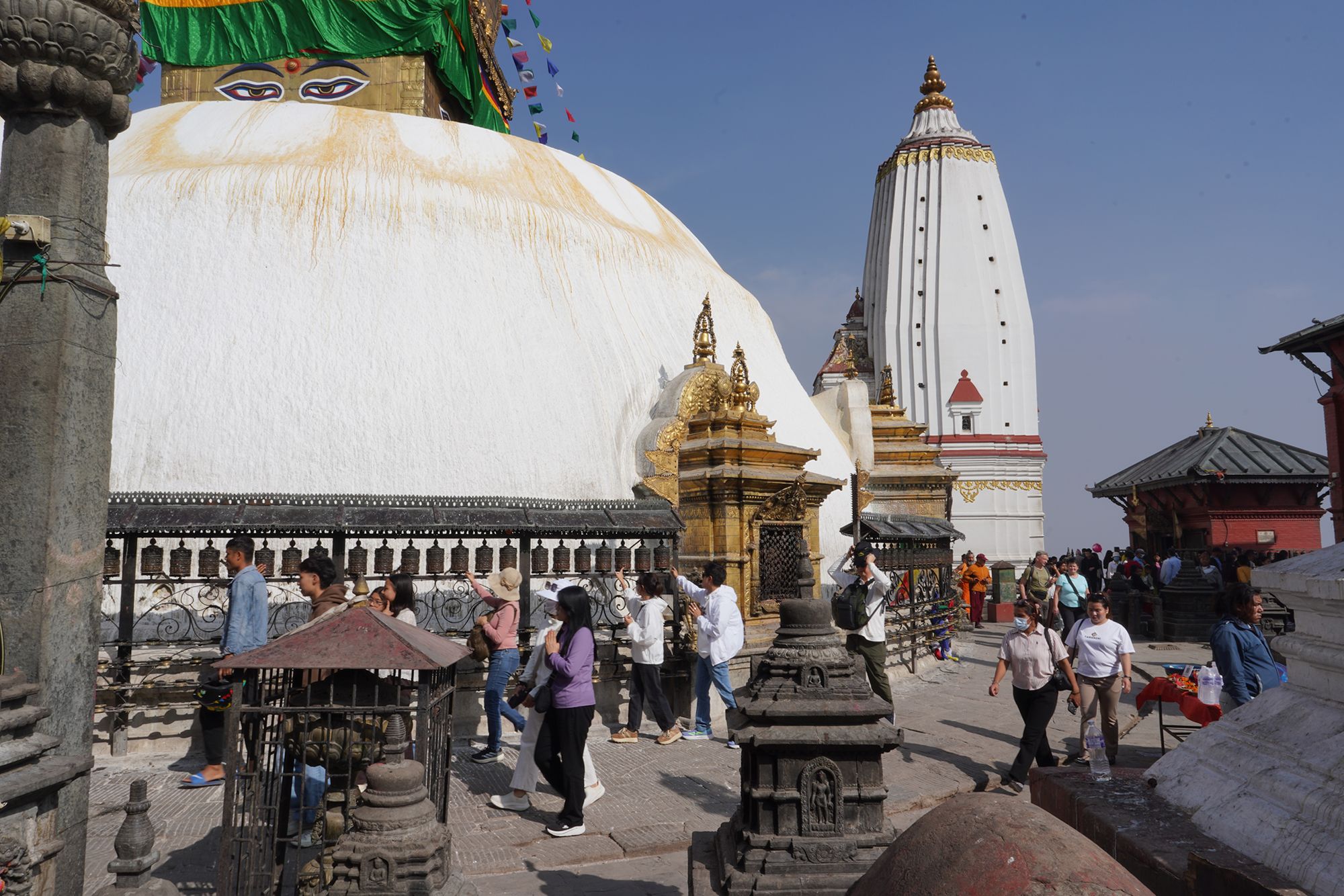 Kathmandu, Swayambhu Mahachaitya (45) Kathmandu, Swayambhu Mahachaitya (45)