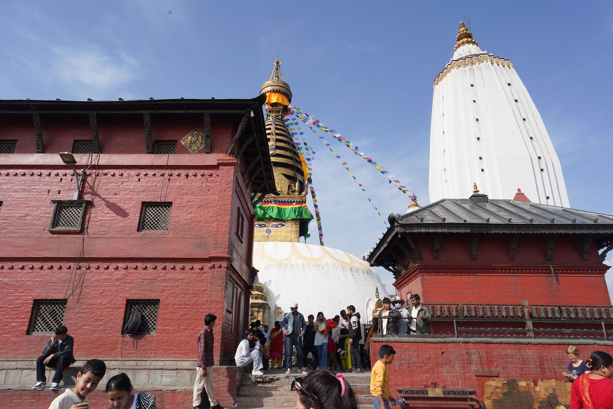 Kathmandu, Swayambhu Mahachaitya (51) Kathmandu, Swayambhu Mahachaitya (51)