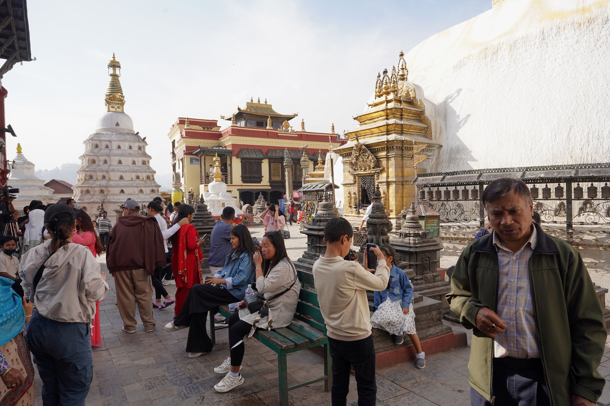 Kathmandu, Swayambhu Mahachaitya (63) Kathmandu, Swayambhu Mahachaitya (63)