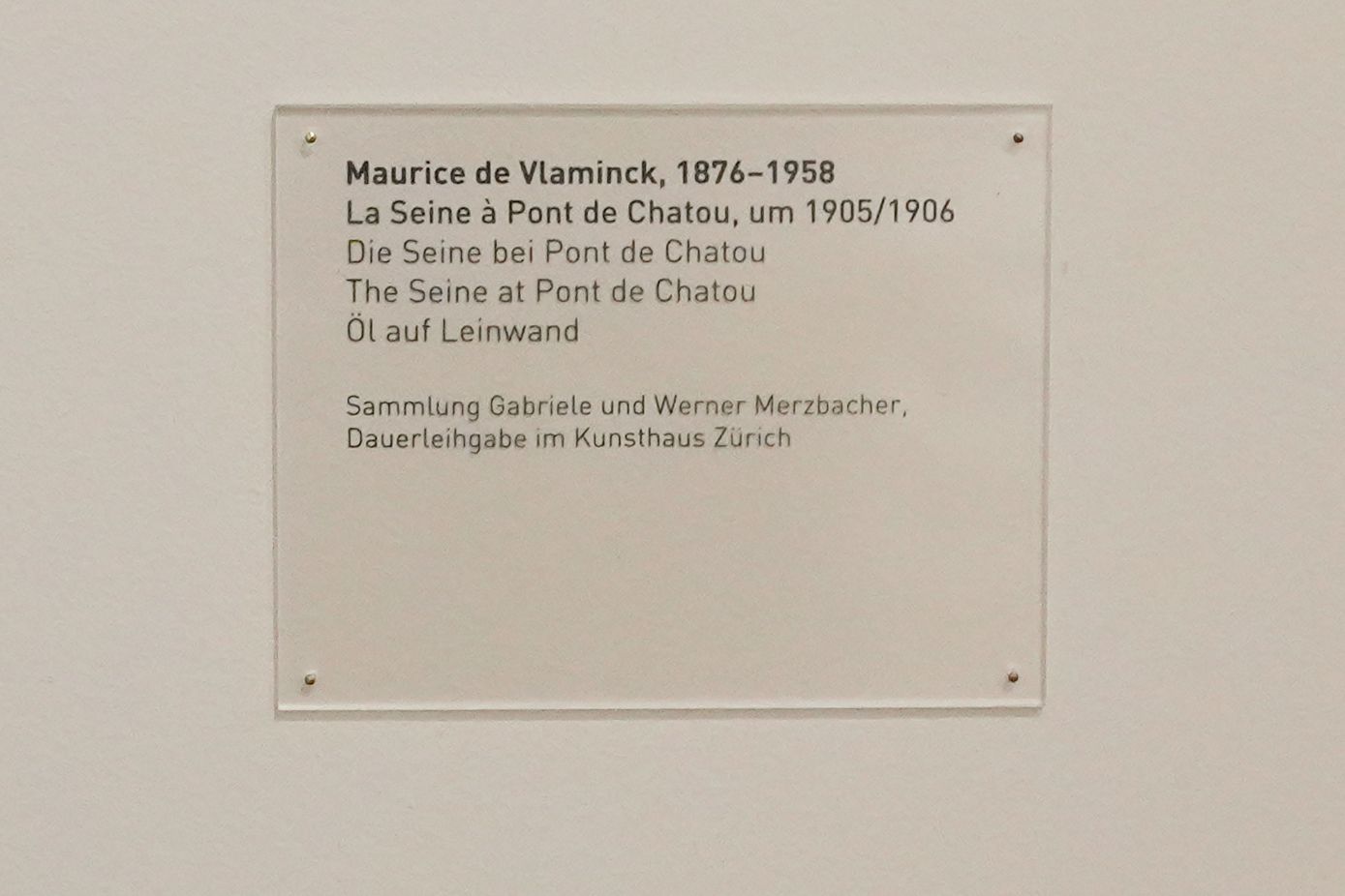 Kunsthaus Zürich III (87) Kunsthaus Zürich III (87)