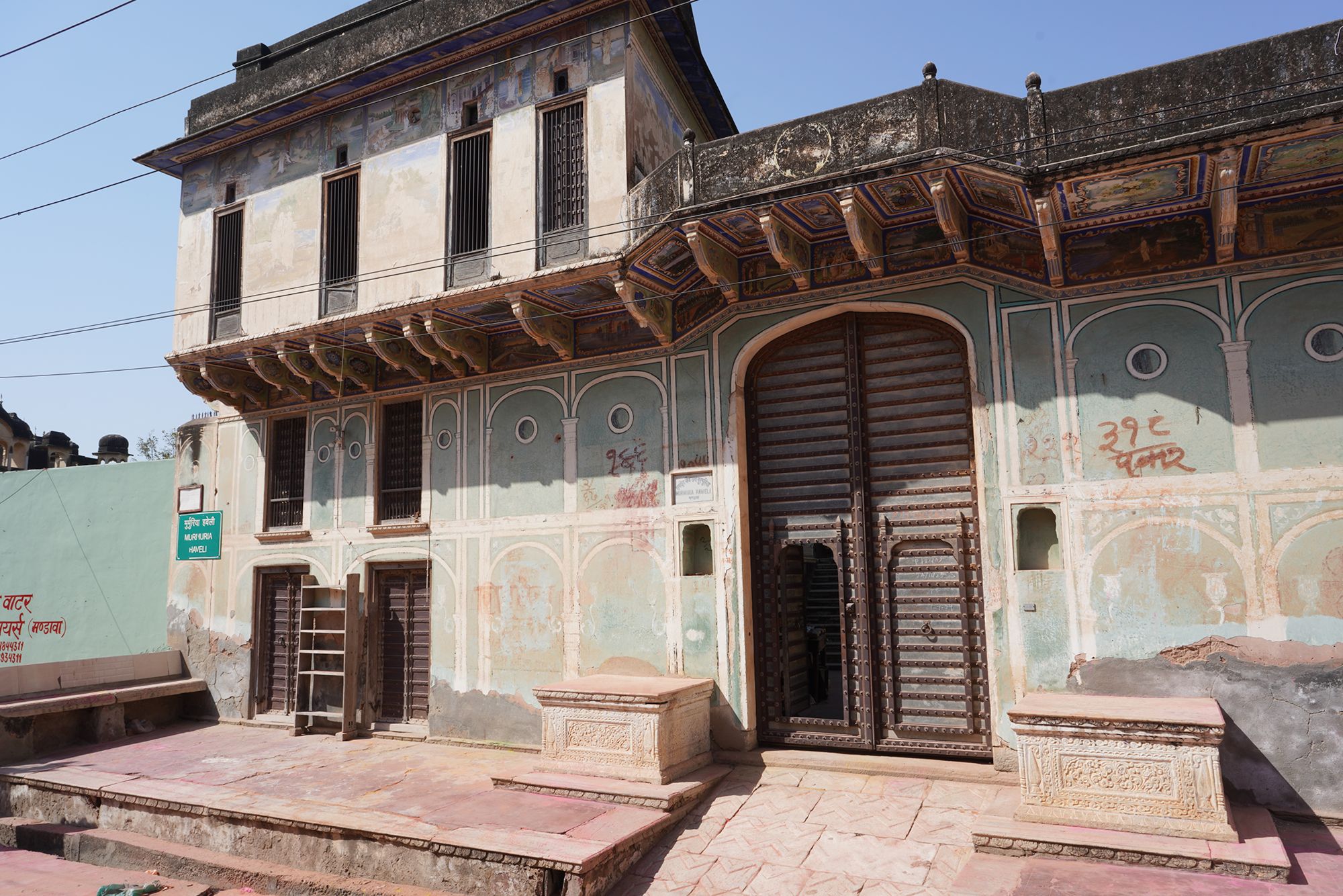 Mandawa’s old town historic haveli quarter (102) Mandawa’s old town historic haveli quarter (102)