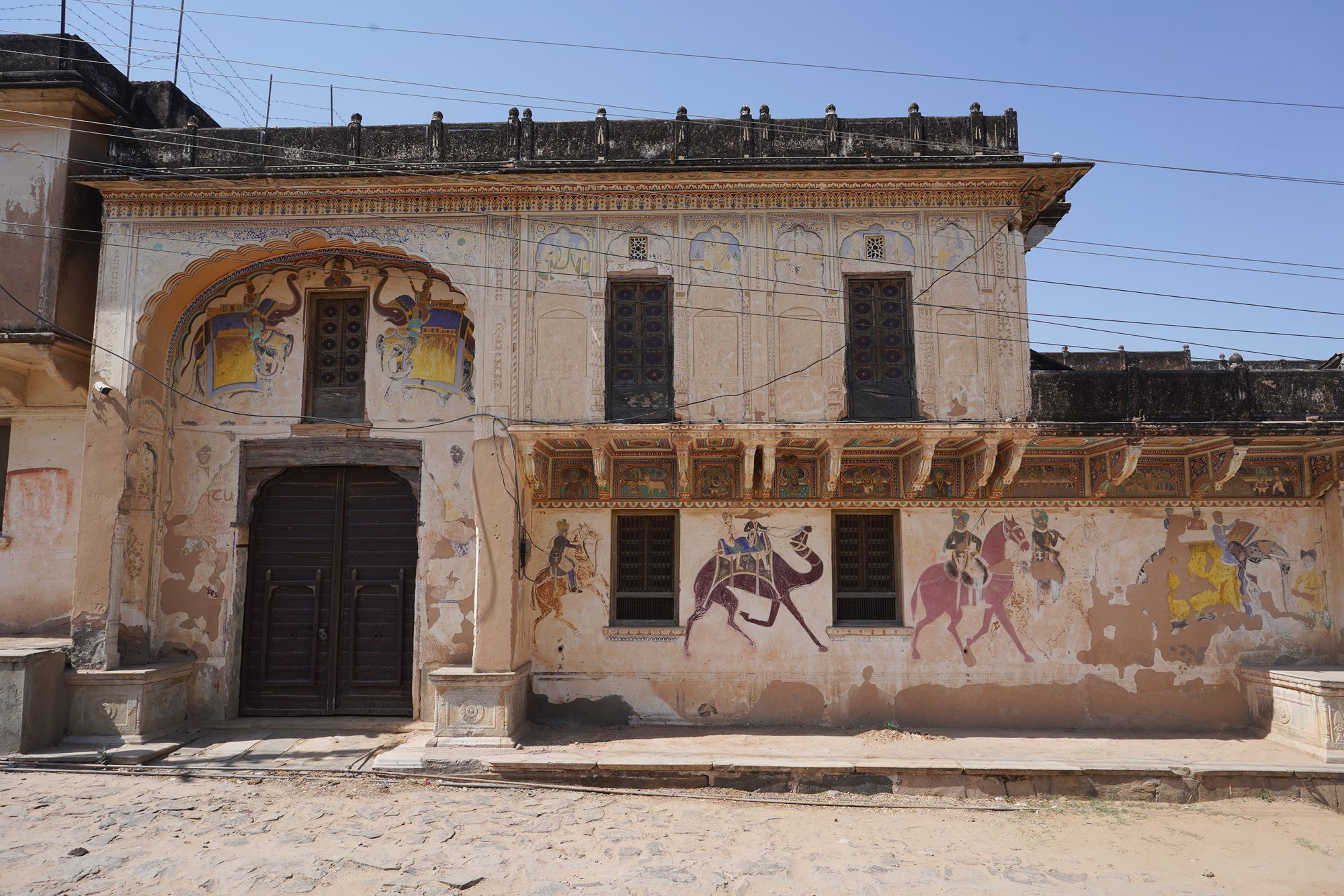 Mandawa’s old town historic haveli quarter (142) Mandawa’s old town historic haveli quarter (142)