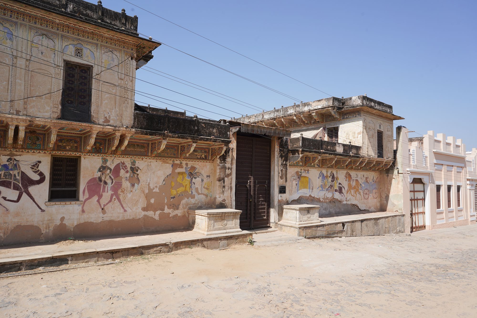 Mandawa’s old town historic haveli quarter (143) Mandawa’s old town historic haveli quarter (143)