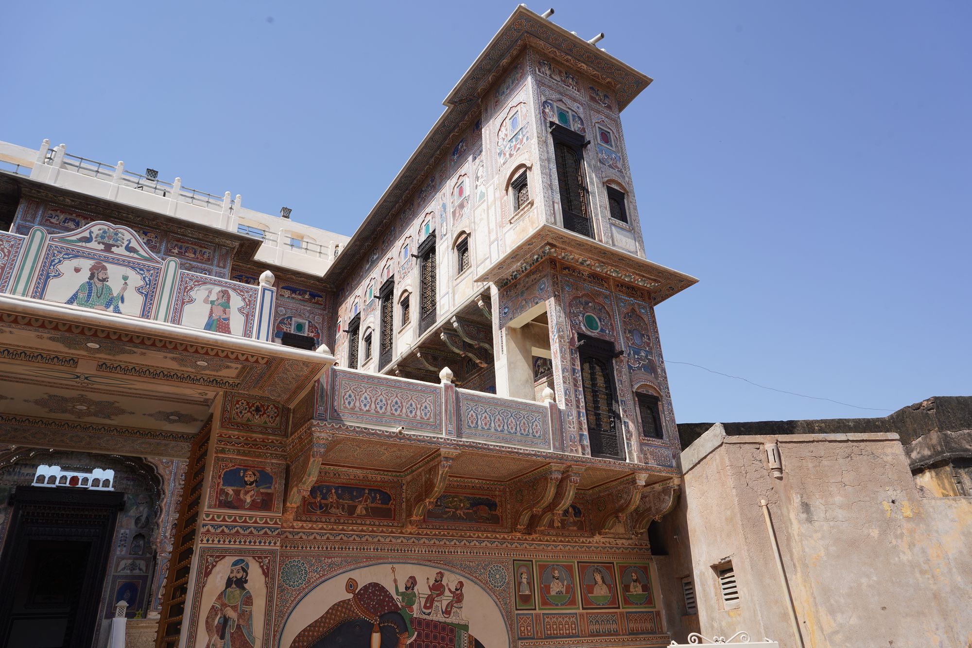 Mandawa’s old town historic haveli quarter (165) Mandawa’s old town historic haveli quarter (165)