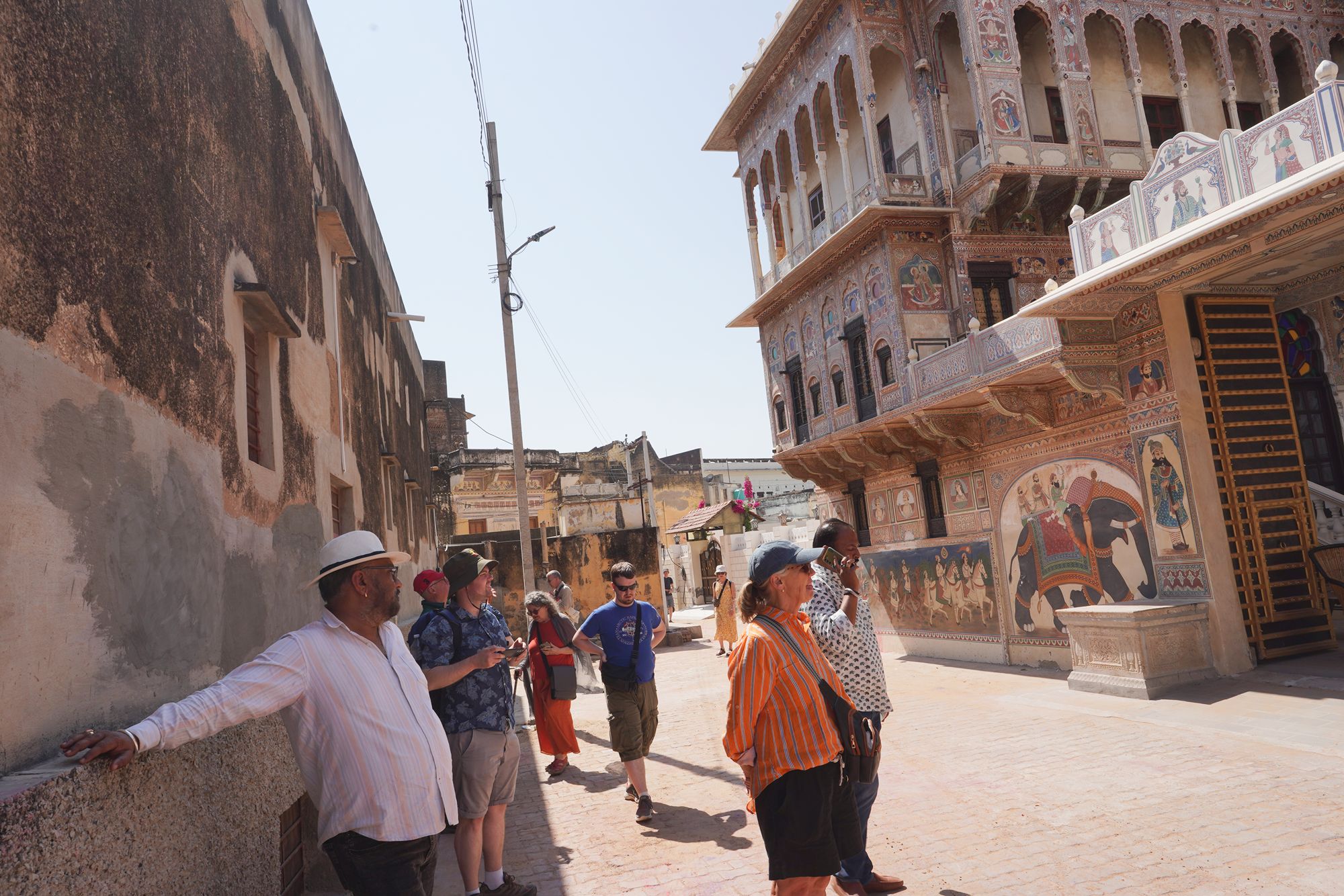 Mandawa’s old town historic haveli quarter (166) Mandawa’s old town historic haveli quarter (166)