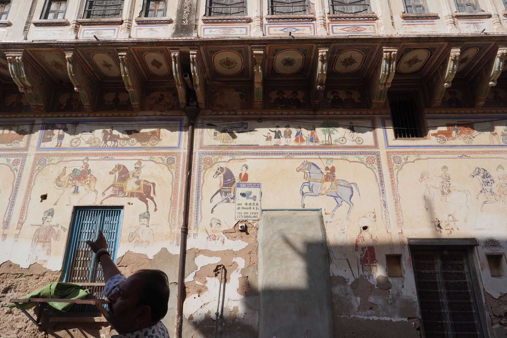 Mandawa’s old town historic haveli quarter (19) Mandawa’s old town historic haveli quarter (19)