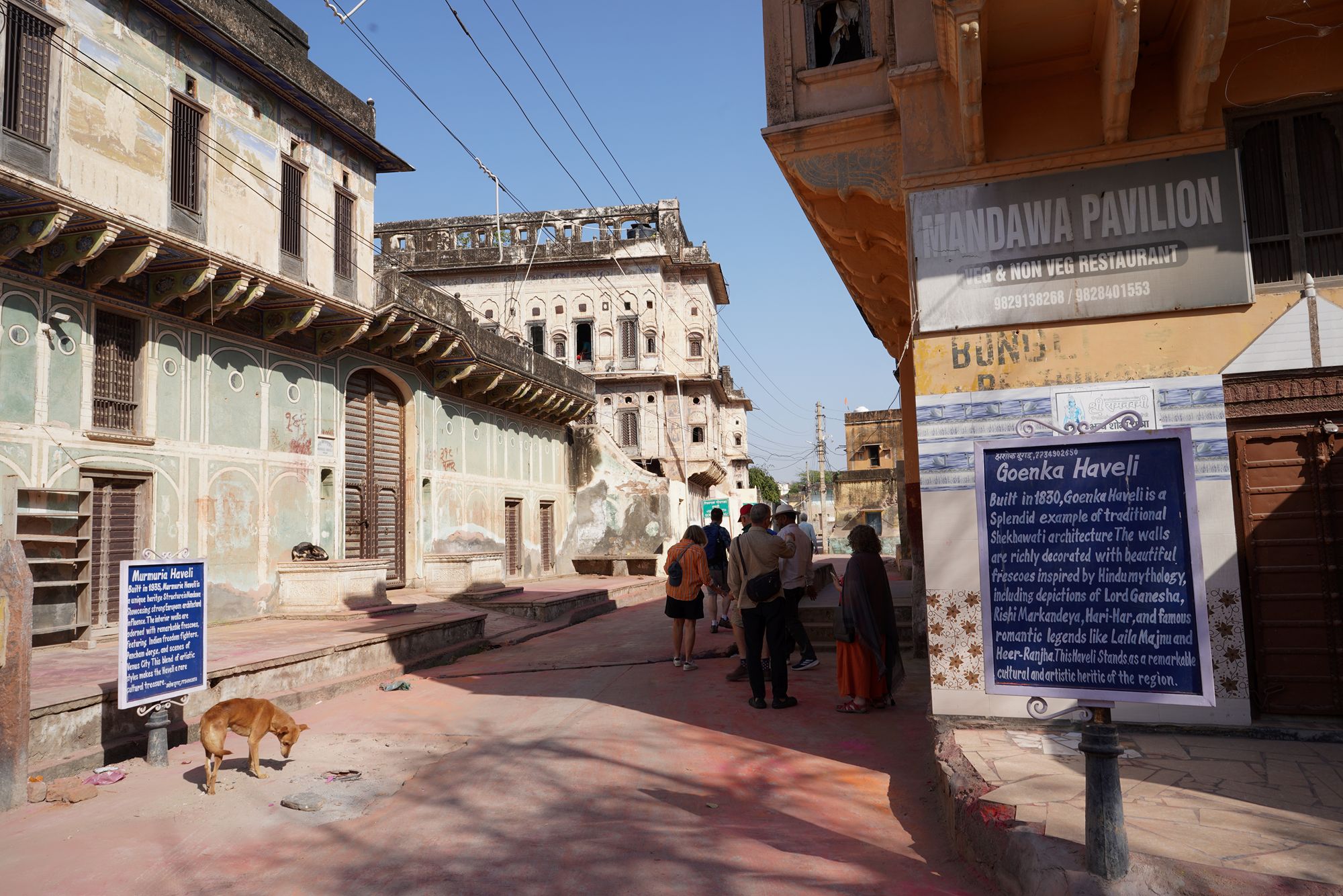 Mandawa’s old town historic haveli quarter (32) Mandawa’s old town historic haveli quarter (32)