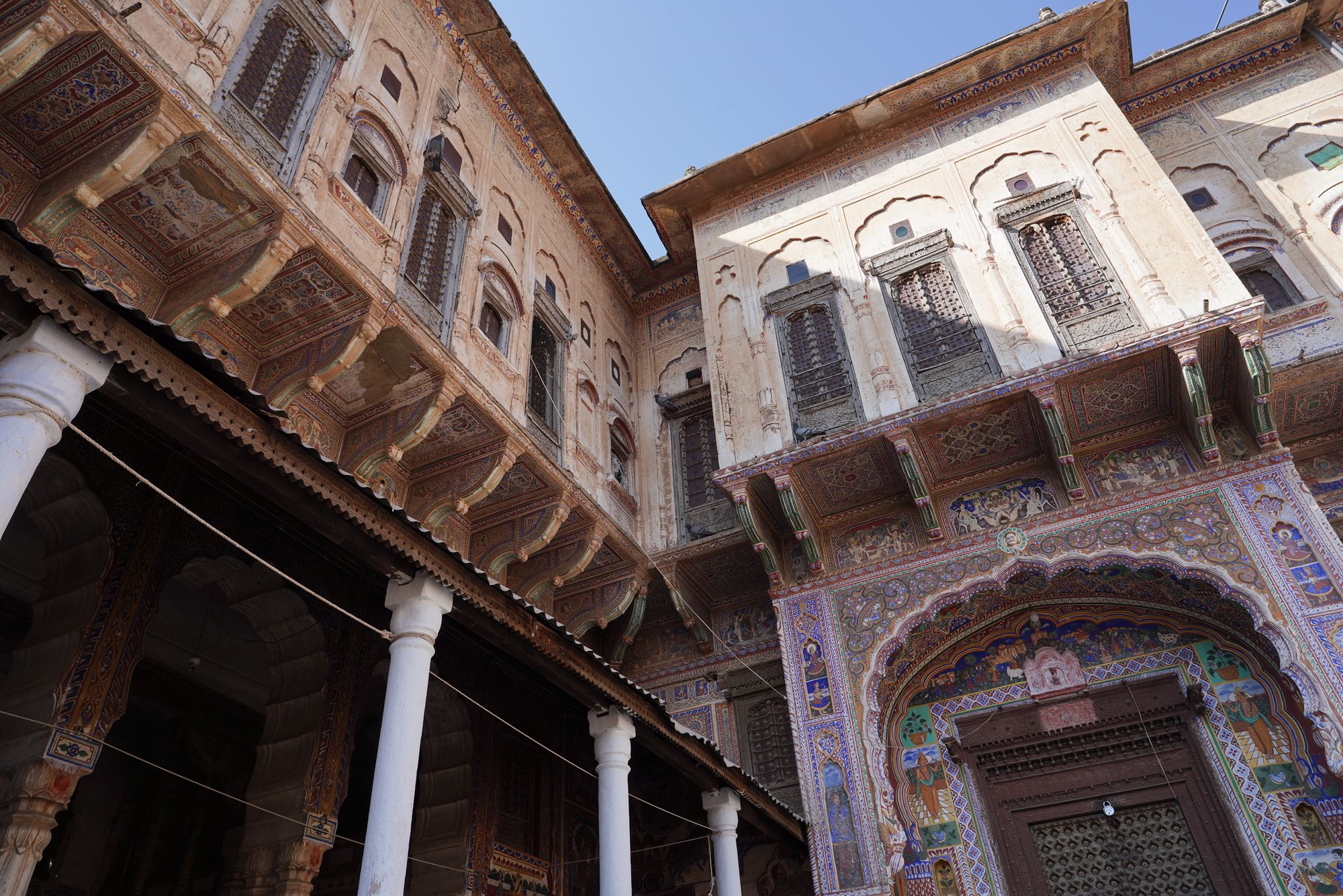 Mandawa’s old town historic haveli quarter (41) Mandawa’s old town historic haveli quarter (41)