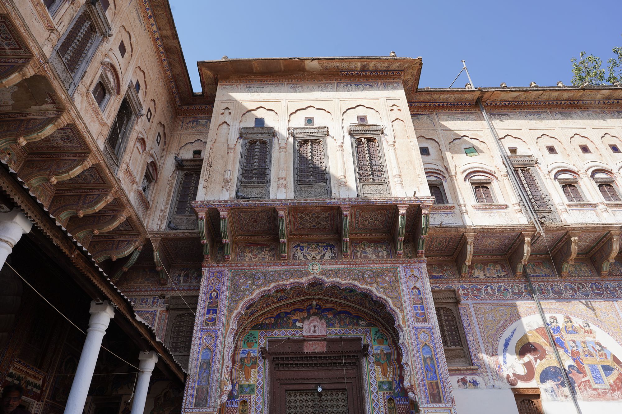 Mandawa’s old town historic haveli quarter (42) Mandawa’s old town historic haveli quarter (42)