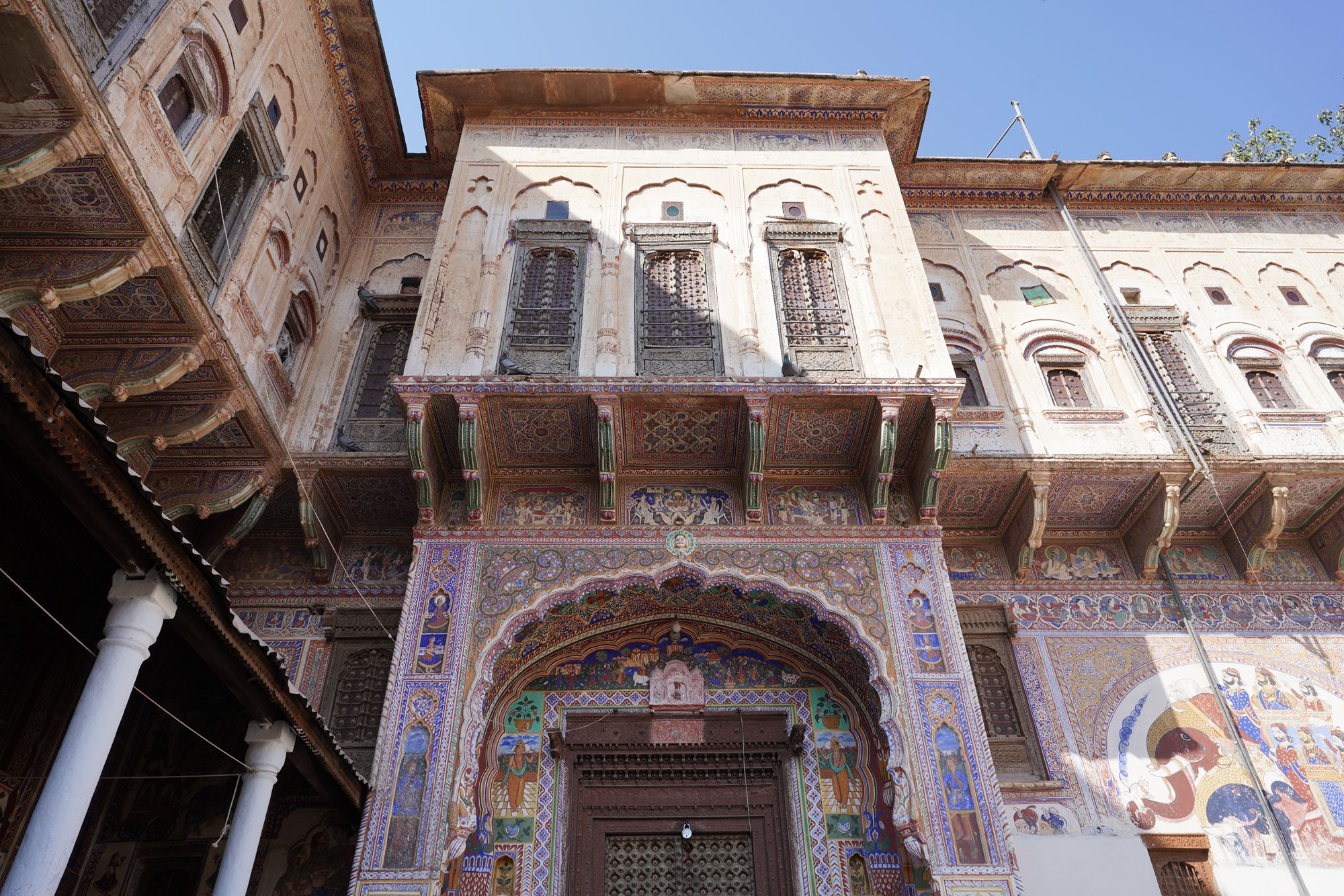Mandawa’s old town historic haveli quarter (46) Mandawa’s old town historic haveli quarter (46)