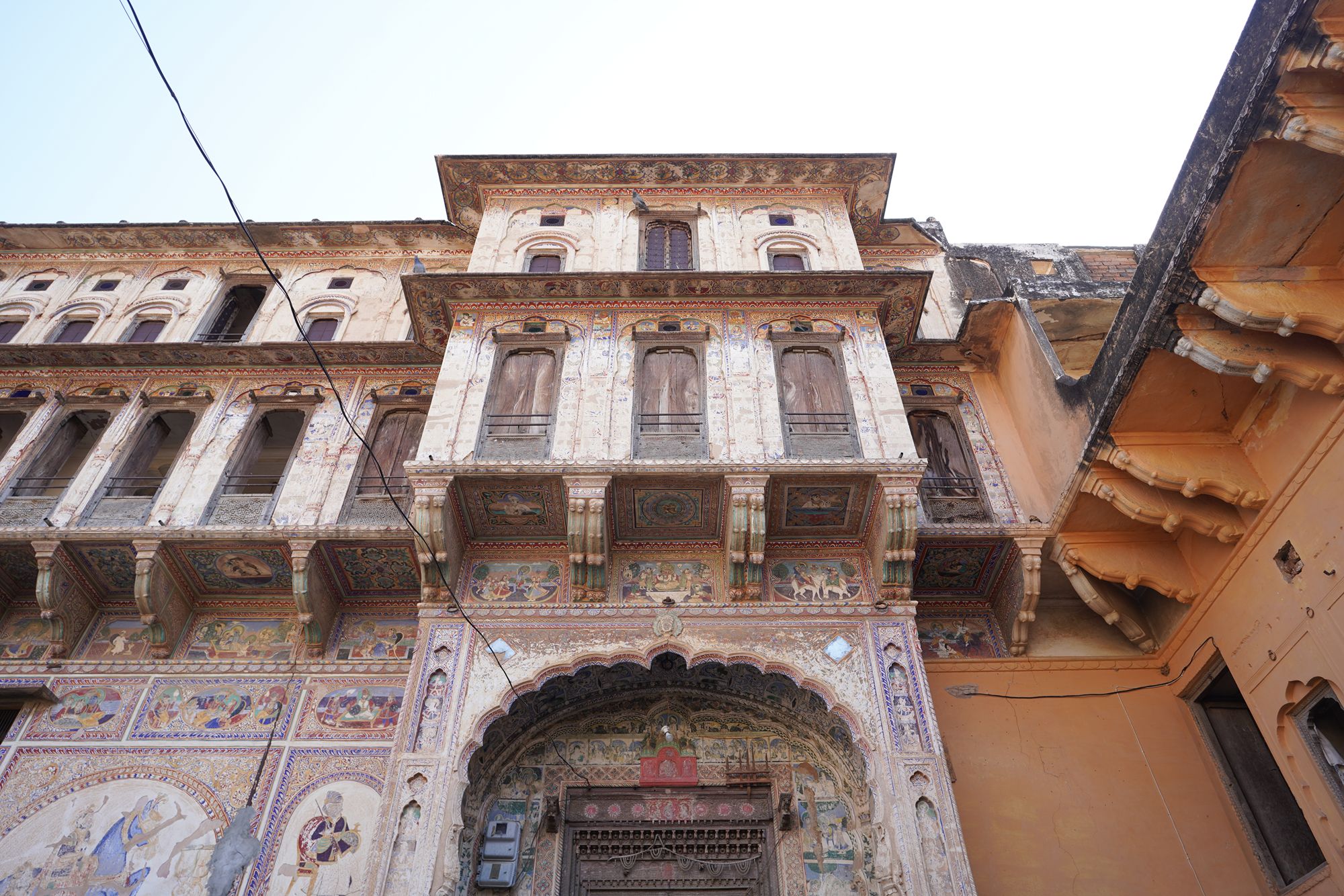 Mandawa’s old town historic haveli quarter (73) Mandawa’s old town historic haveli quarter (73)