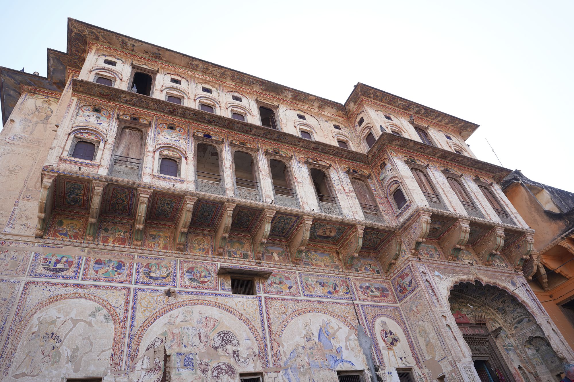 Mandawa’s old town historic haveli quarter (74) Mandawa’s old town historic haveli quarter (74)