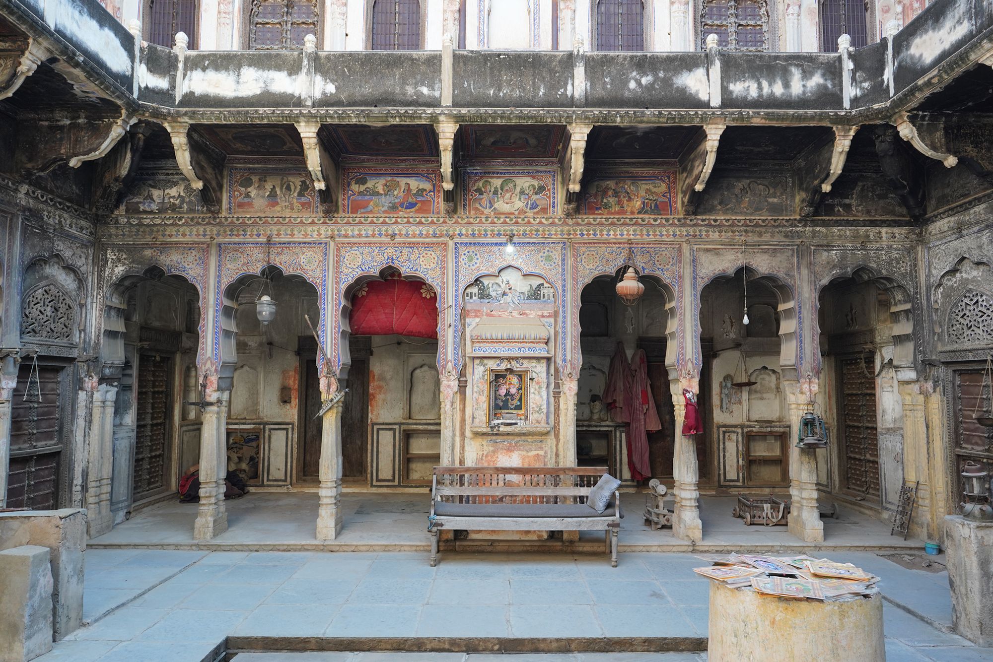 Mandawa’s old town historic haveli quarter (78) Mandawa’s old town historic haveli quarter (78)