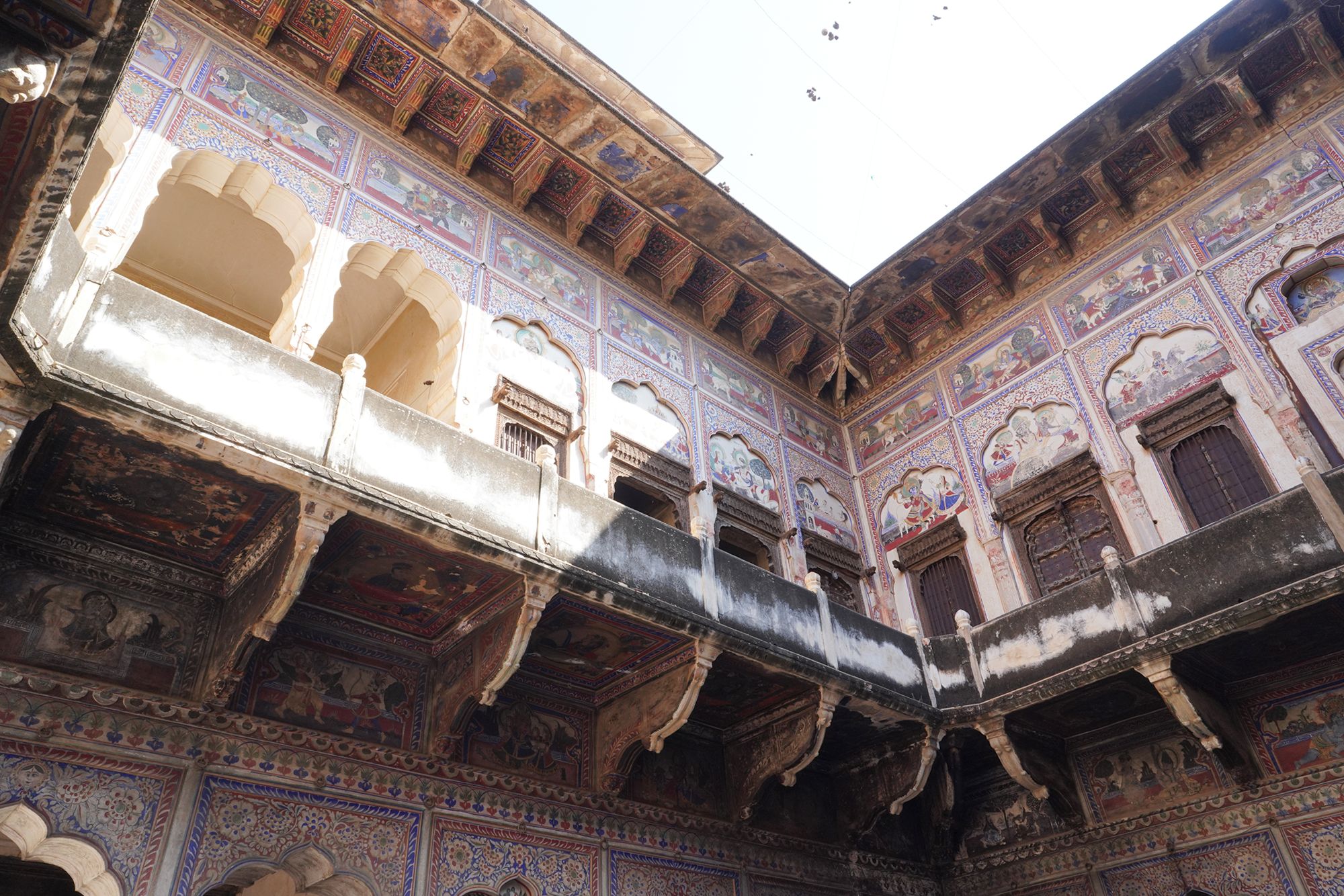 Mandawa’s old town historic haveli quarter (79) Mandawa’s old town historic haveli quarter (79)