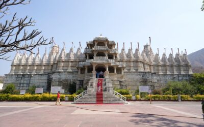Ranakpur Shwetambar Jain Temple in Ranakpur, Mandore Garden and City Market in Jodhpur, India