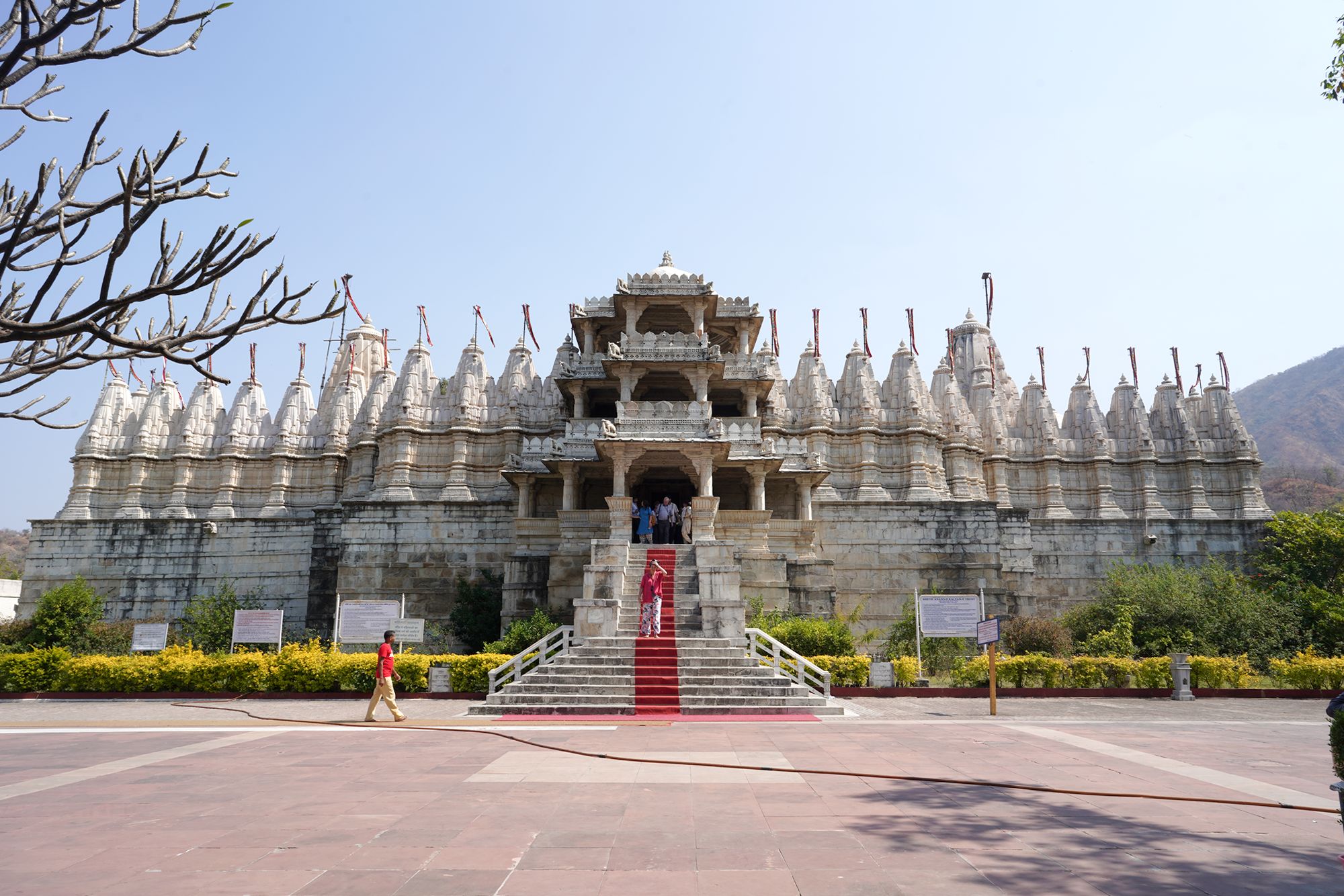 Ranakpur Shwetambar Jain Temple in Ranakpur, Mandore Garden and City Market in Jodhpur, India