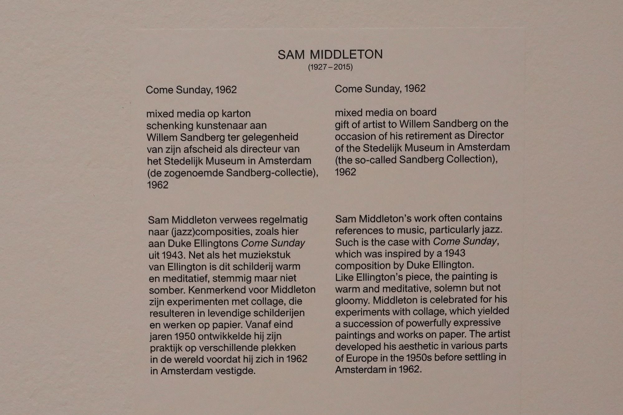 Stedelijk Museum (113) Stedelijk Museum (113)