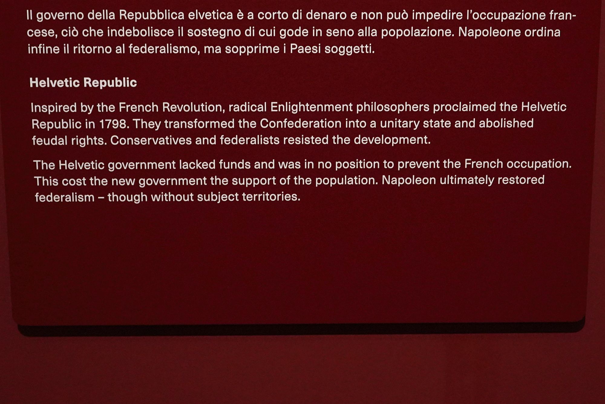 Swiss National Museum – History (106) Swiss National Museum – History (106)