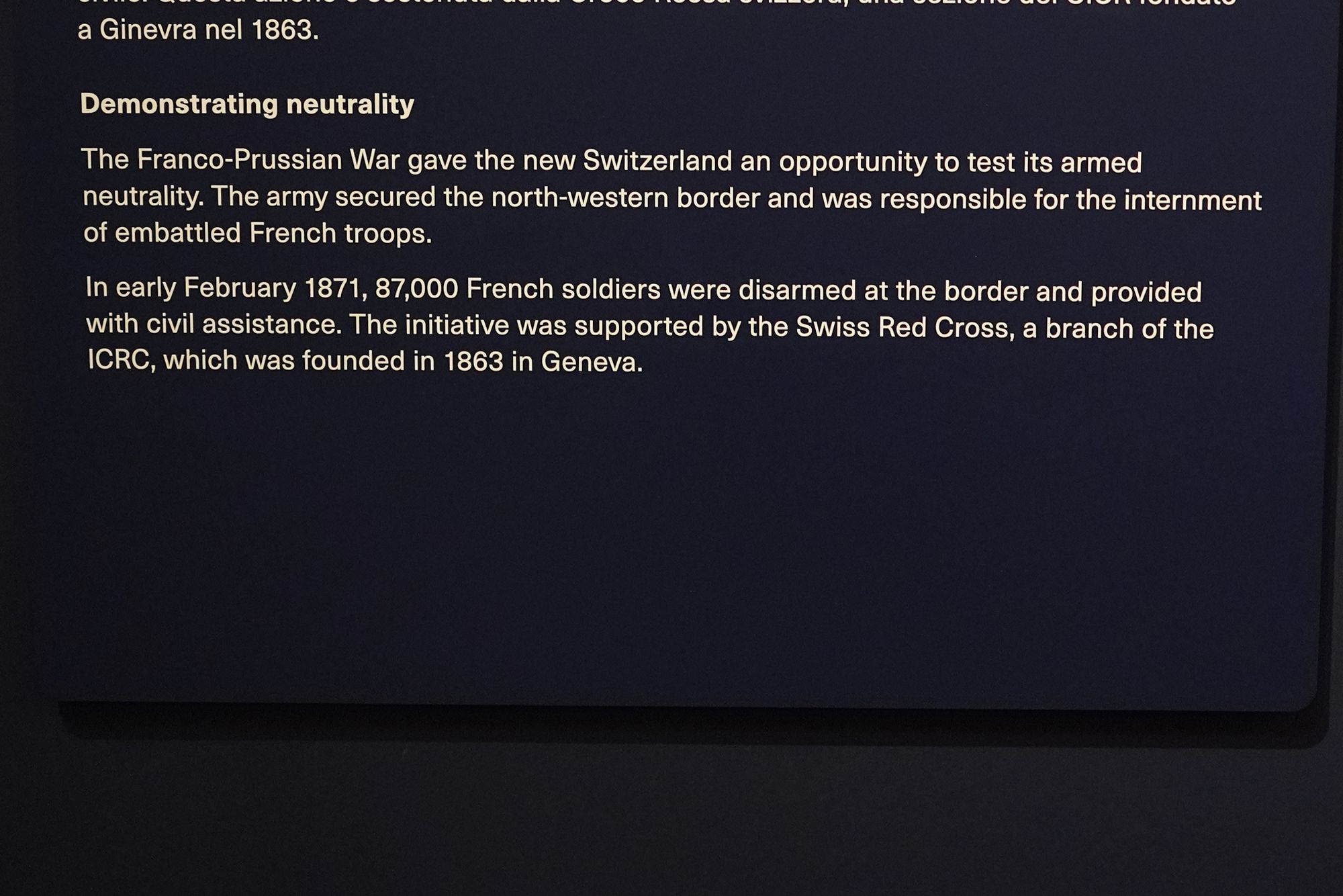 Swiss National Museum – History (118) Swiss National Museum – History (118)