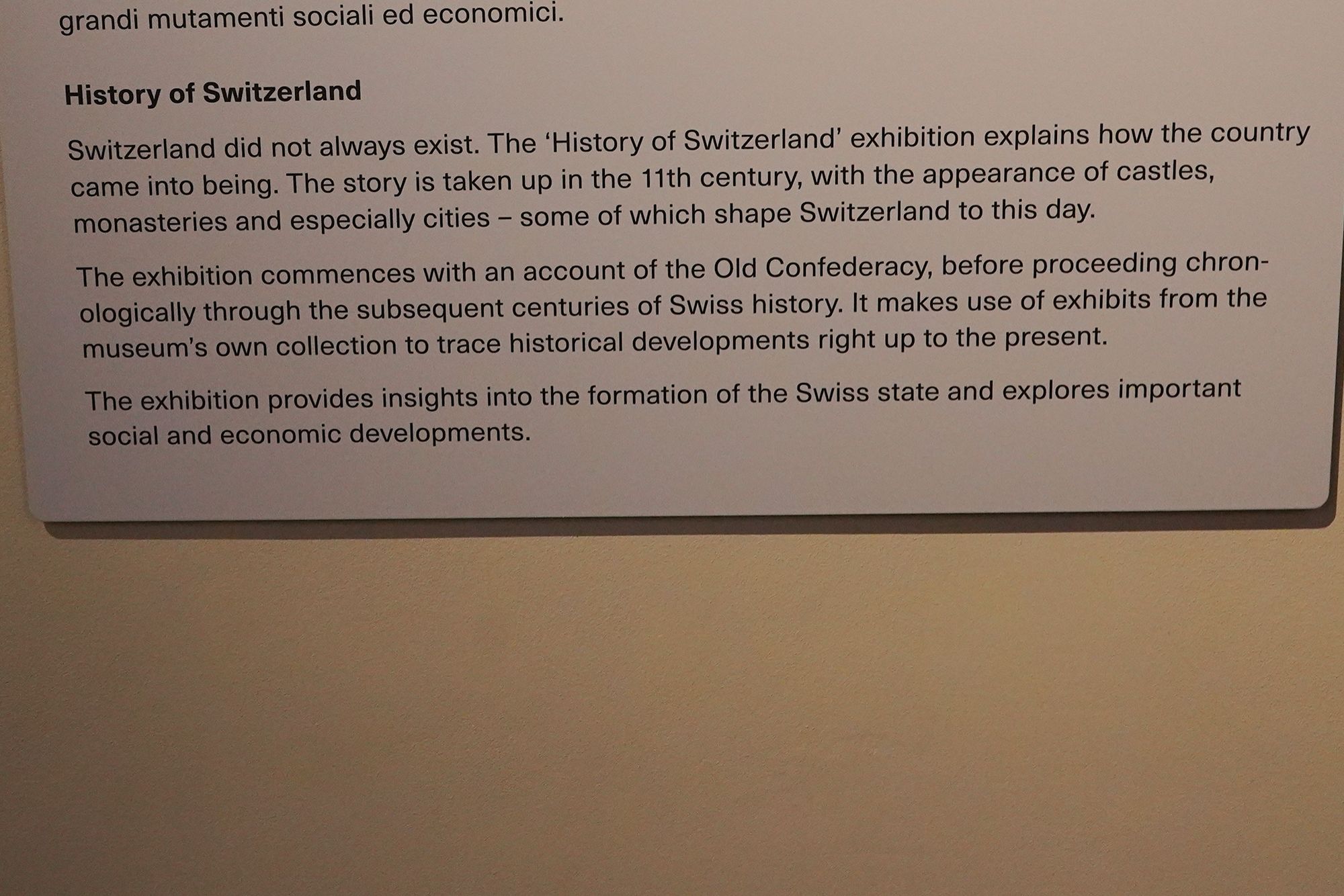 Swiss National Museum – History (27) Swiss National Museum – History (27)