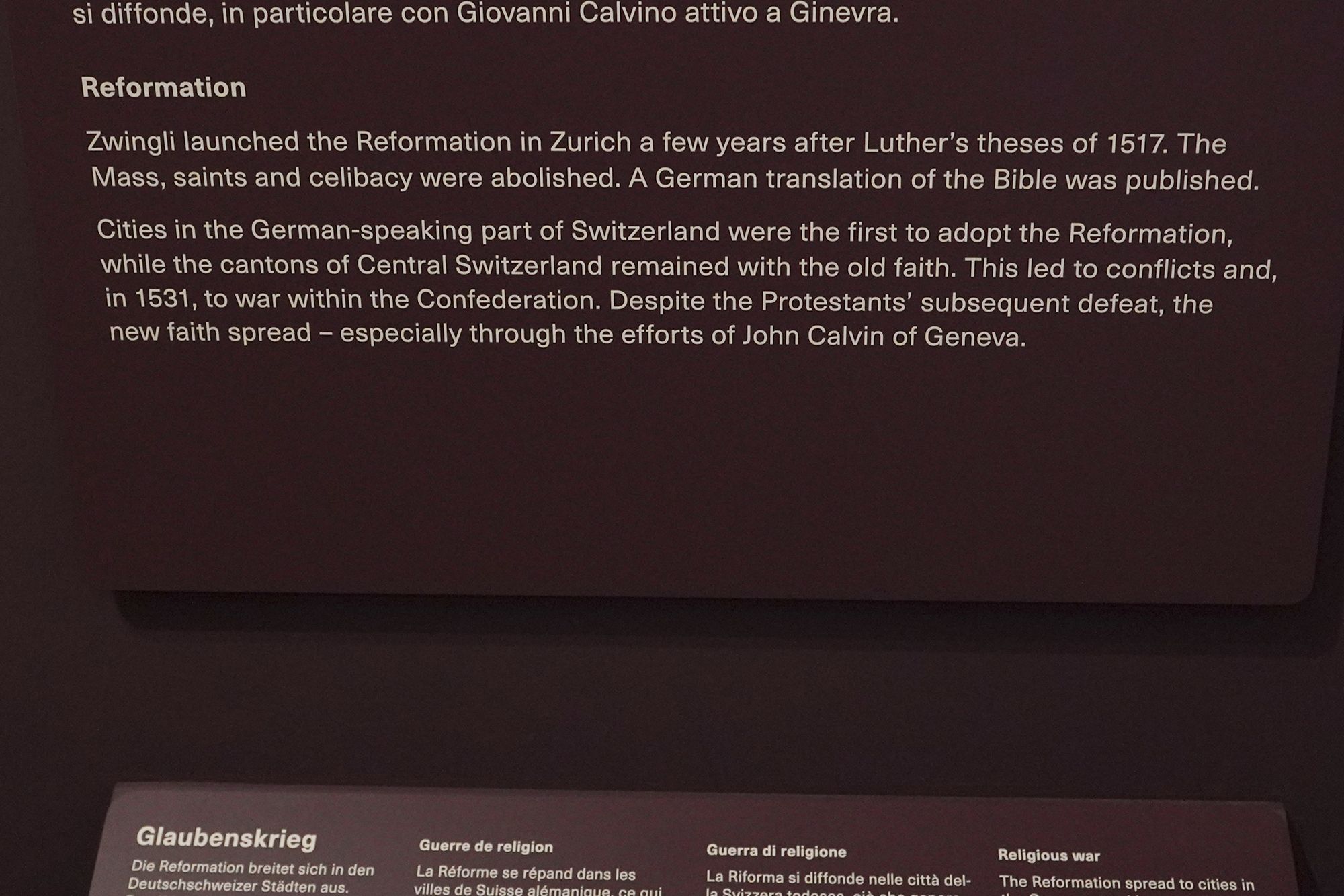 Swiss National Museum – History (51) Swiss National Museum – History (51)