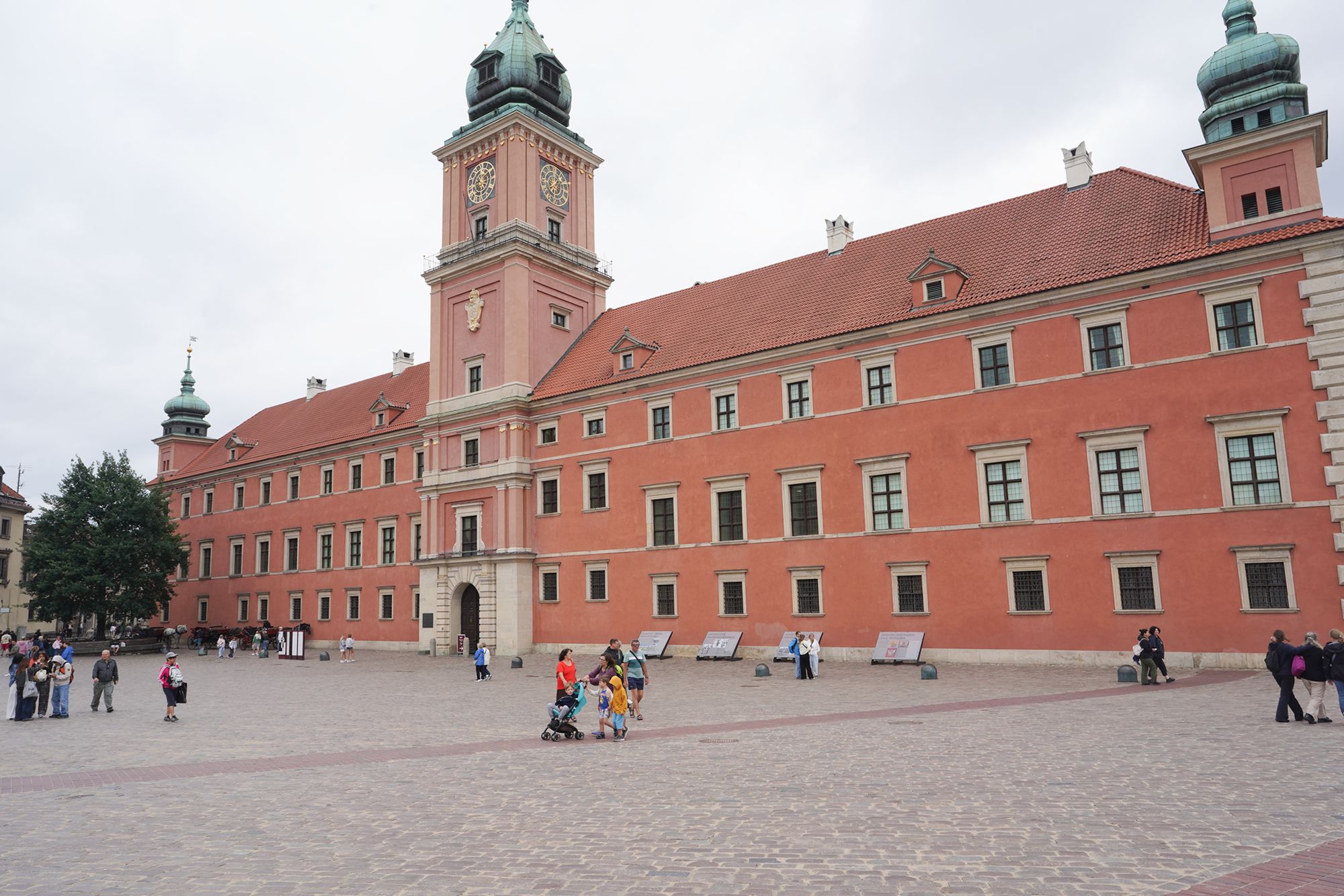 The Royal Castle in Warsaw, Poland